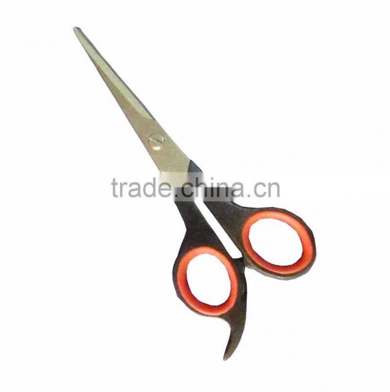 Professional Plastic Handle Metal Hair Cutting Scissors