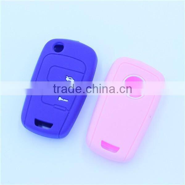 High quality Silicone car key cover for Chevrolet 3 4 5 buttons remote