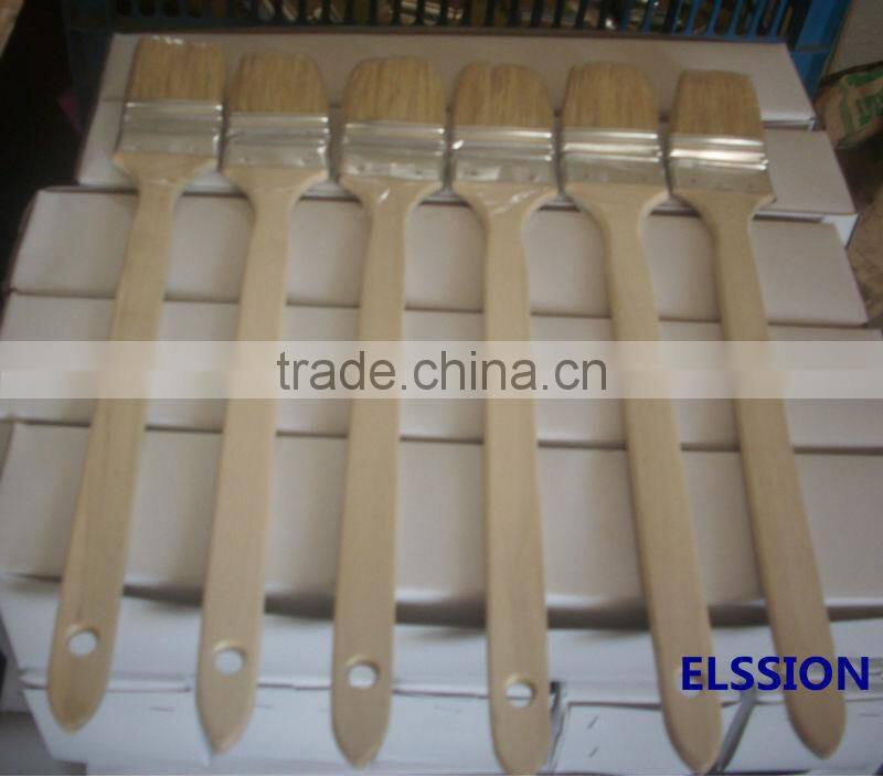 Bend paint brush / radiator brush with long wooden handle