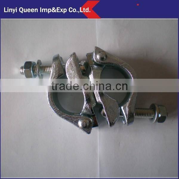 48.3x48.3mm Galvanized Drop forged German type swivel coupler