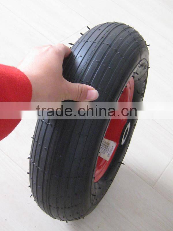 13inch 4.0-6 heavy duty replacement hand trolley part wheel