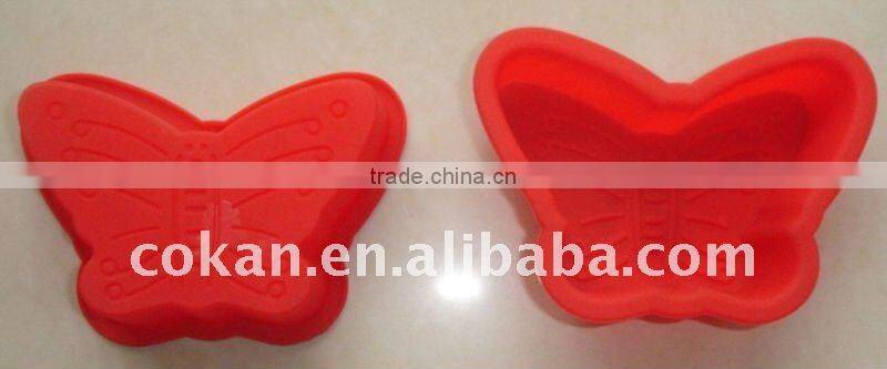Butterfly shape silicone cake mold,silicone cupcake mold CK-C068
