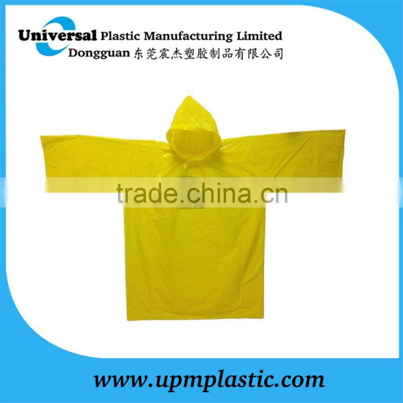 Disposable Kids Rain Poncho for outdoor events