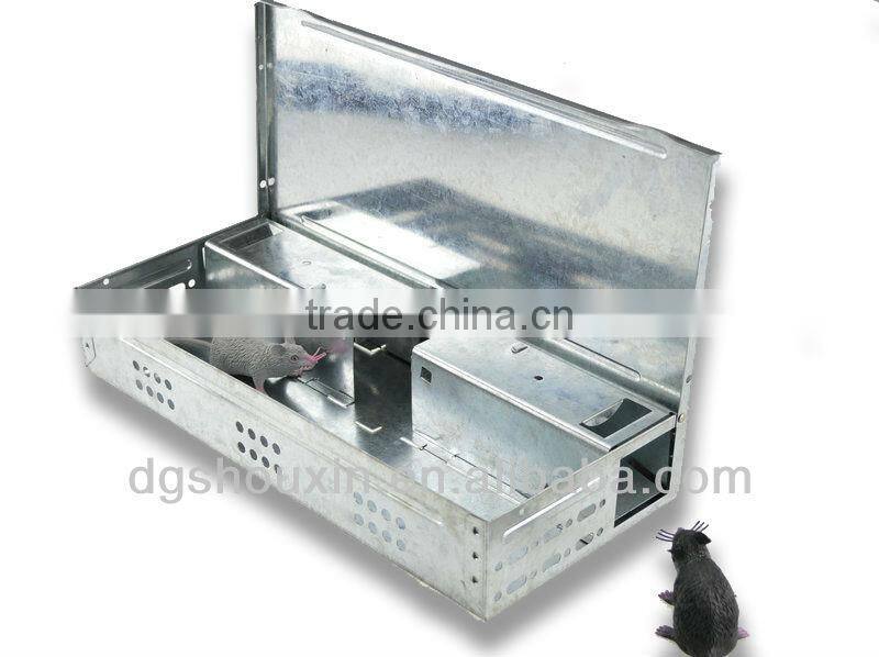 SX-5017 New products rat trap live catch metal mousetrap