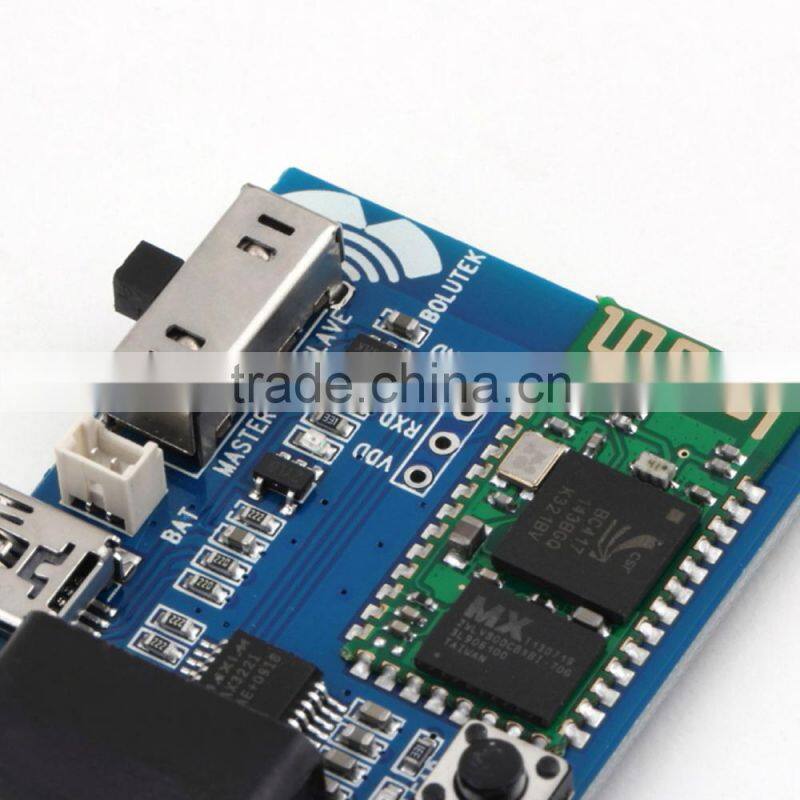 Bluetooth Audio Module RS232 Serial Bluetooth Module HC-06 Adapter Communication Master-Slave 2 Modes MINI USB