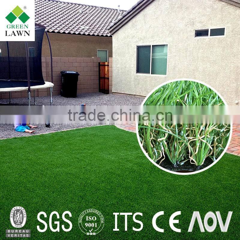Artificial plastic lawn for decorative garden landscape lawn