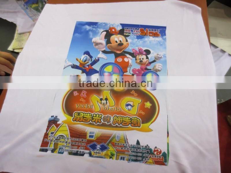 Automatic heat transfer press machine for tshirt shopping bag printing