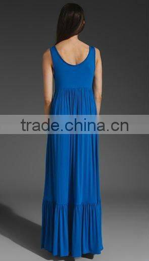 apparel!12DR045 2012 Hot Selling new fashion casual maxi ladies' dress with front buttons for Summer,latest design