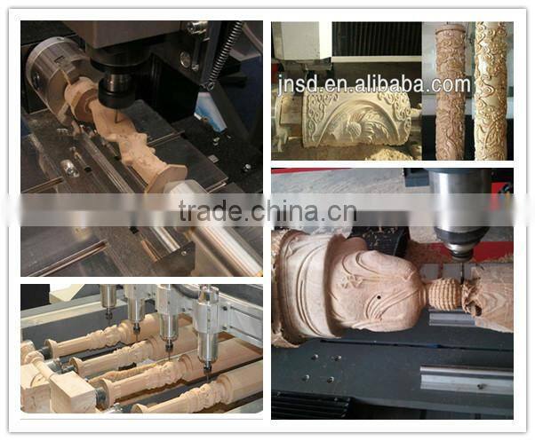 1325 1530 Furniture making wooden legs cnc woodworking router bits Rotary engraver price