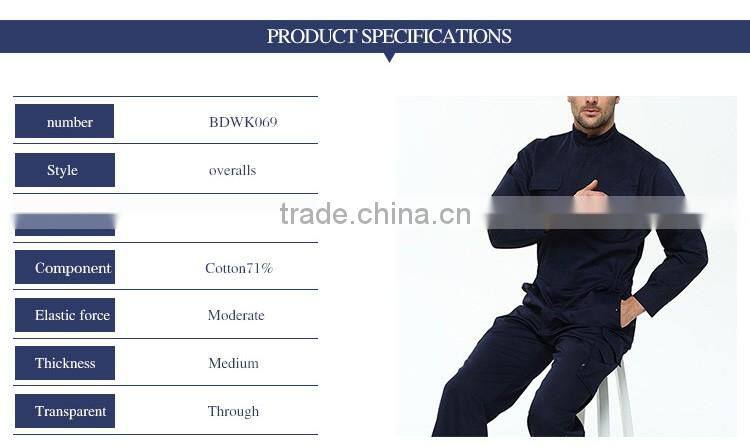 Custom China Manufacture White Jeans Overalls