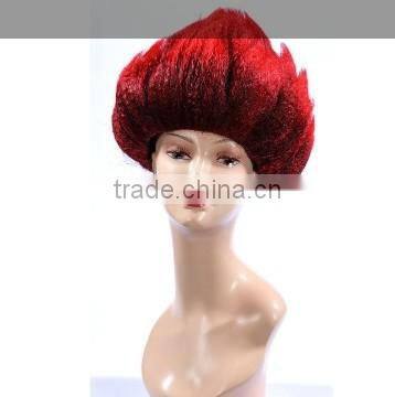 2014 new desig Poland Football Wig for Fan Supporters