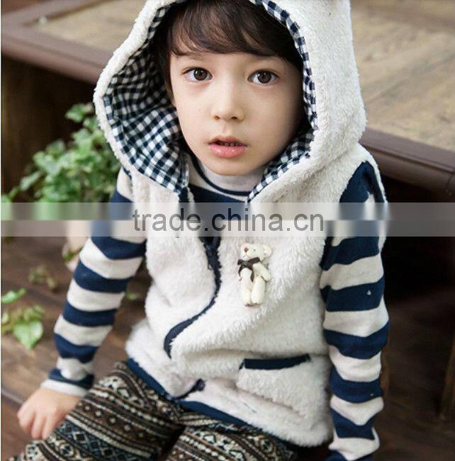winter waterproof kid clothing boys vest