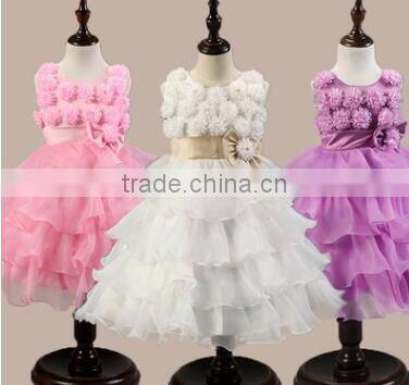 Hot children dress for 2-7 year old little girl dress baby child dress wholesale
