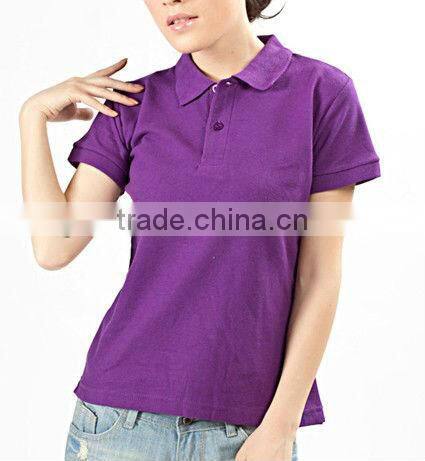 Wholesale cheap Blank Polo t shirt for women