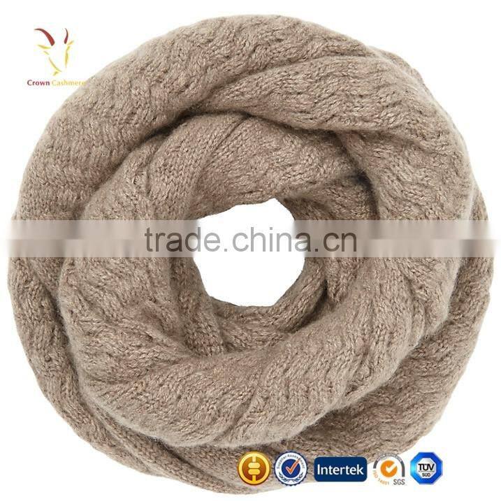 Made Round Scarf Cashmere Merino wool Scarf