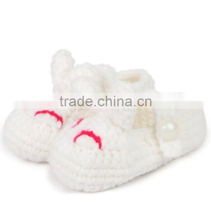 Lovely custom crochet baby shoes handmade knited baby shoes LBS20151223-43