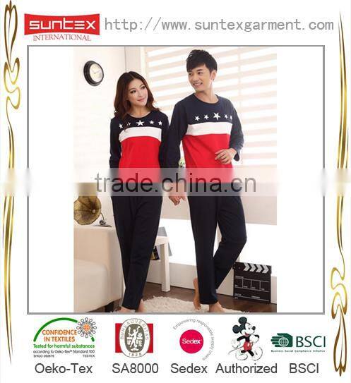 Long Sleeve Ladies Cotton Sleepwear