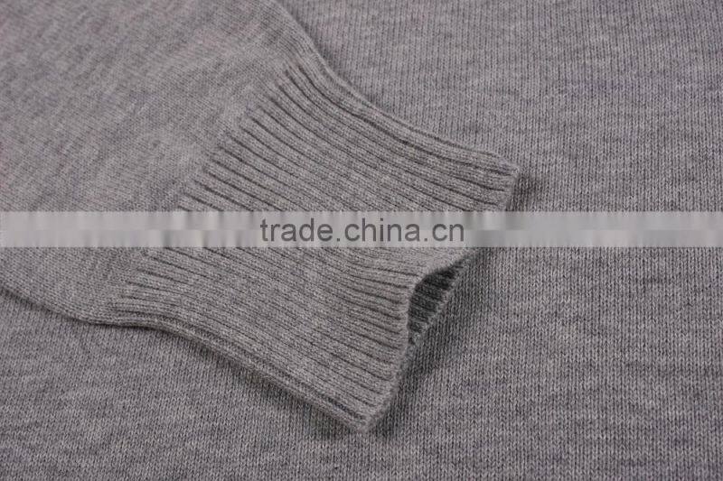 Hot Sale Men Plain Crew Neck Sweaters