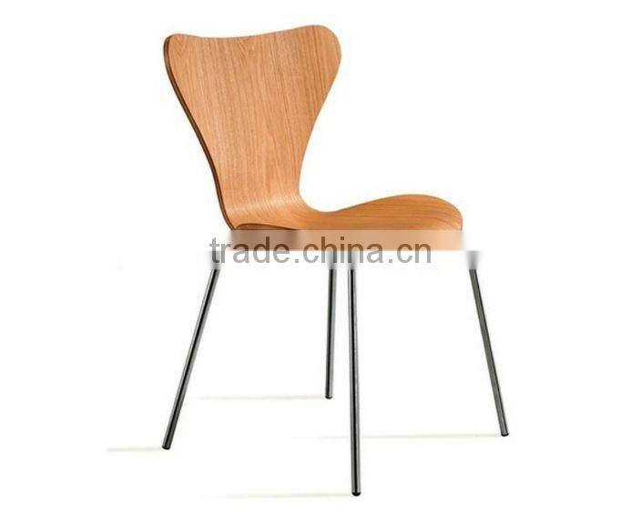 2016 high quality new modern design plywood dining chair butterfly chair restaurant chair