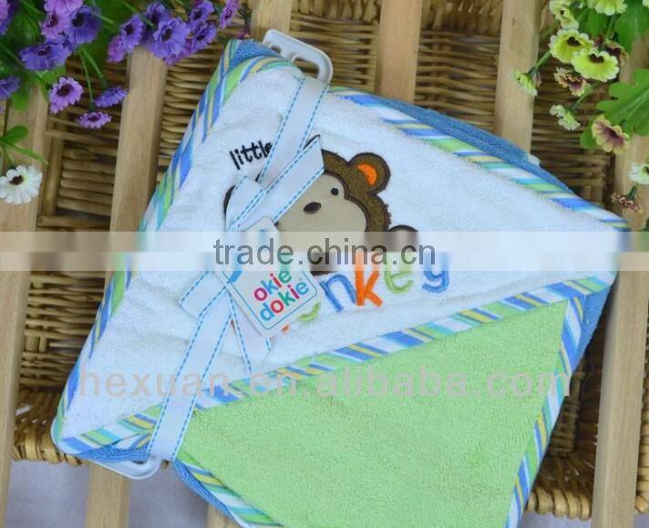 Hooded Animal modeling Baby Bathrobe/Cartoon Baby Towel/Character kids bath robe/infant bath towels +baby washcloths set