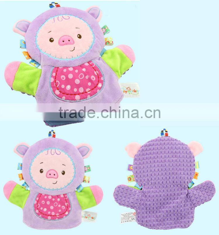 Cute fairy tale animal baby hand puppet
