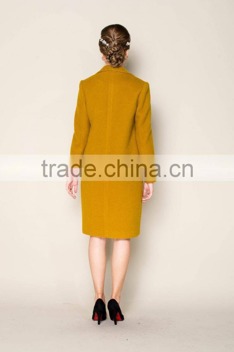 new arrival lovely blue wool coats for women for 2015 winter ladies coats and jackets