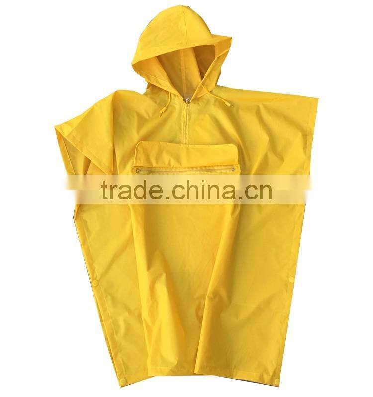 PVC rainwear customized colorful raincoat for kids rain poncho