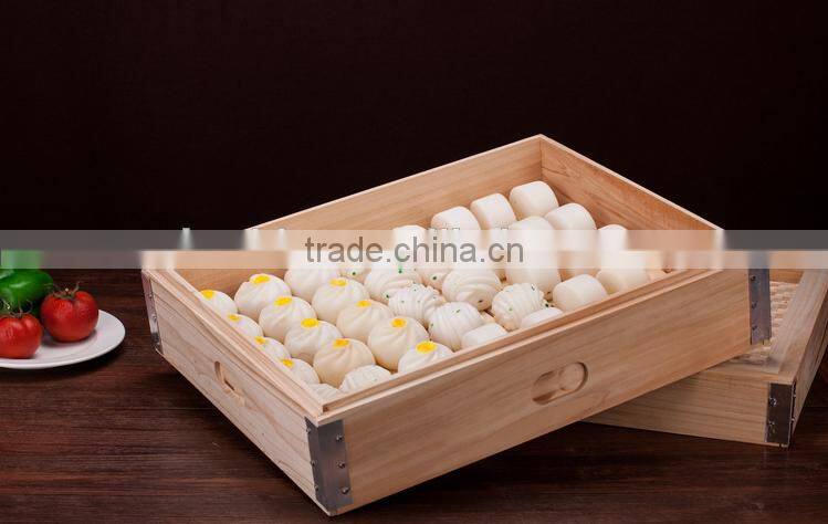 Squre Bamboo Steamer Set