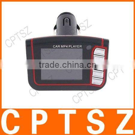 1.8" LCD Car MP3 MP4 Player Wireless FM Transmitter with SD MMC + Remote Control