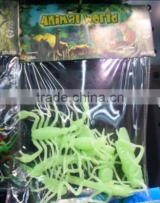 Adhesive glow in dark beard party favor glowing mustache toys