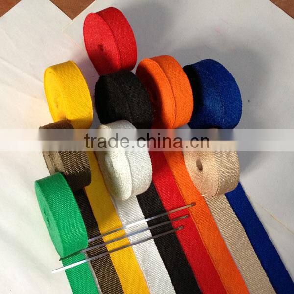 high temperature woven fiberglass anti-corrosion exhaust pipe wrap tape