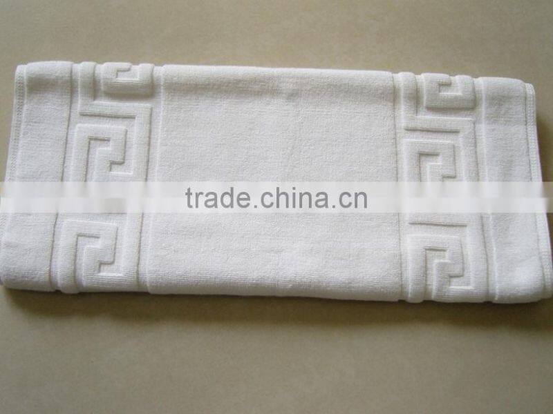 100% cotton Hotel Bath Mat, hotel textiles supplier