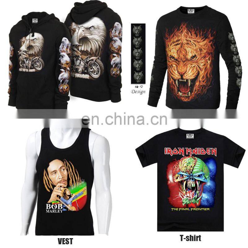 Latest product attractive style sublimated tshirt with fast delivery
