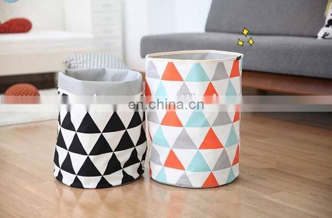 Fancy Storage Baskets Bins Toy and Clothing Organizer Laundry Bag