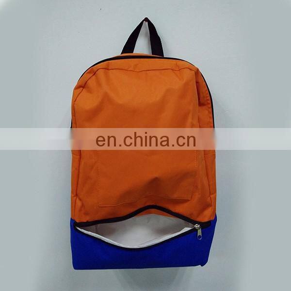 Backpack With Ice Bag Pocket Teenager Schoolbag