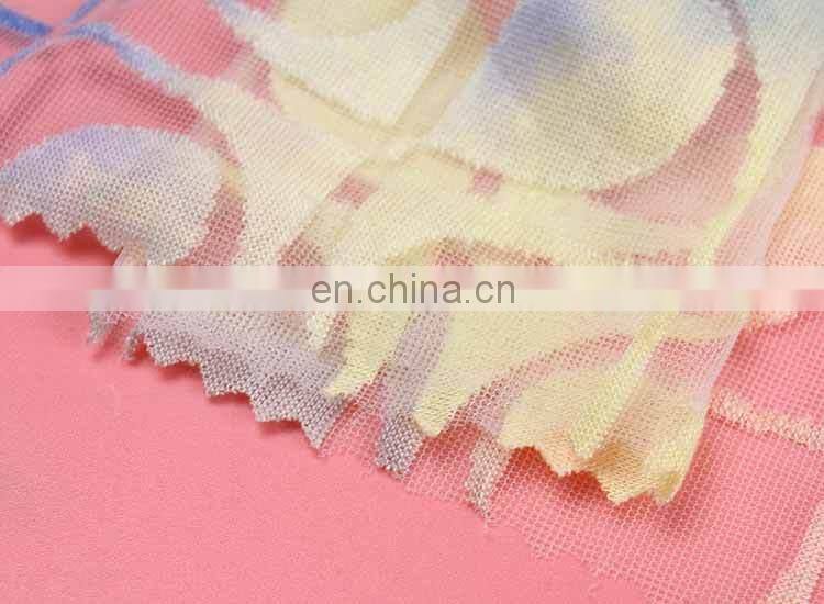 China Textile Customized design colorful dyed polyester rayon spandex fabric