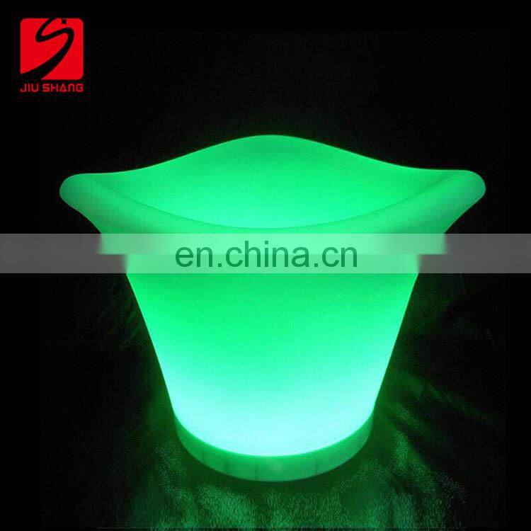 Hot Sale Unique PE And ABS Led Ice Bucket China