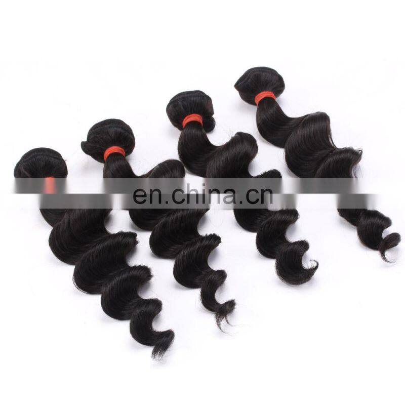 human virgin blonde deep wave hair weft