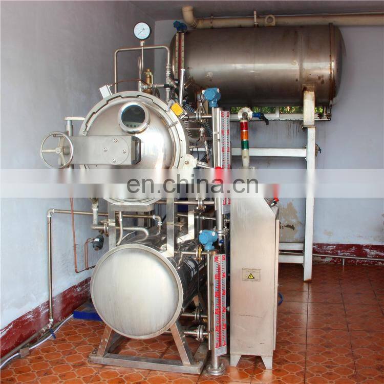 Steam cooking retort sterilizer machine
