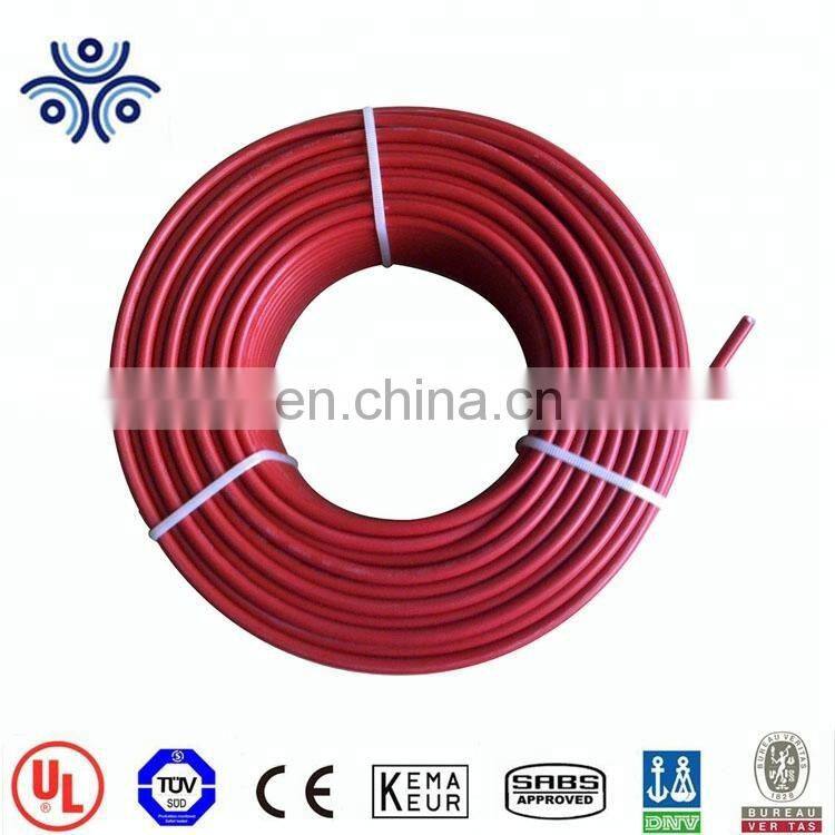 Solar power system Application and XLPE Jacket PV cable 1x6mm2 with TUV certificate