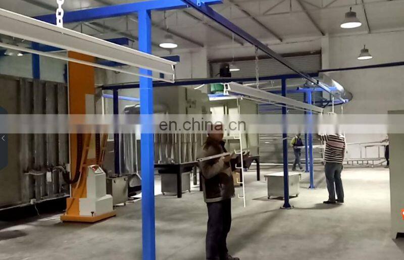 powder coating machine for wood grain aluminum profile
