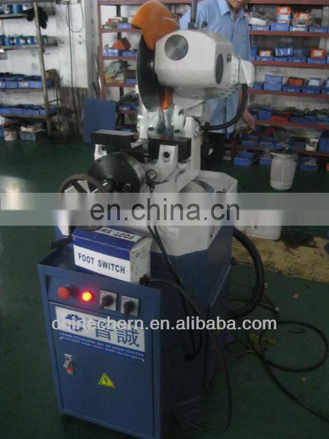 semi-automatic pneumatic metal tube cutter machine