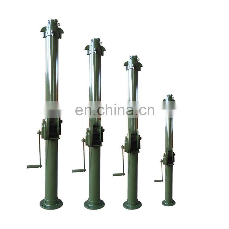 aluminum single mast one man telescopic lift