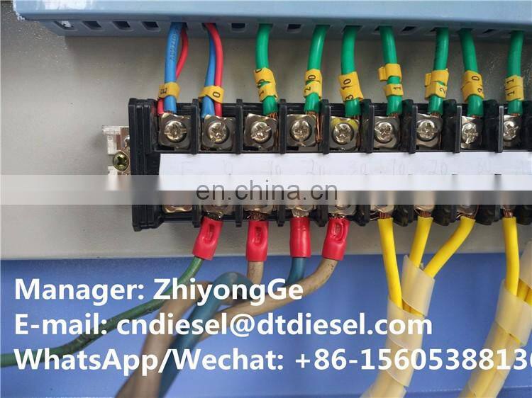 CR815 Diesel Common rail injector and pump test bench with common rail injector and pump testing data inside