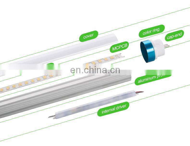 Aluminum Alloy Lamp Body Material and Tube Lights Item Type T5 T8  led light led lighting 2FT 4FT 5FT