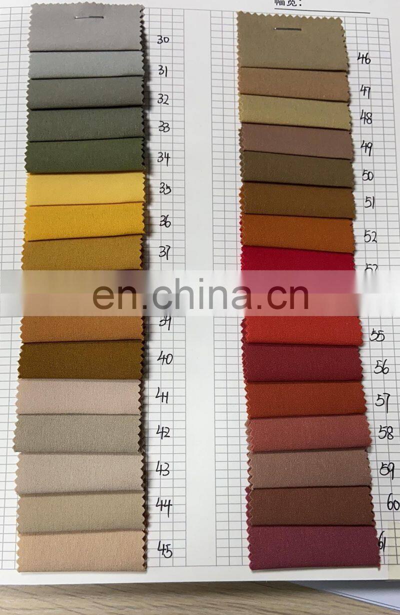 T400 cheap polyester Suit fabric / wholesale textile material2020