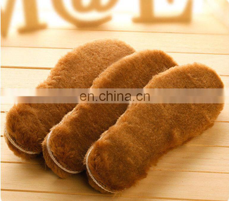 Amazon hot selling 100% sheep wool felt insole