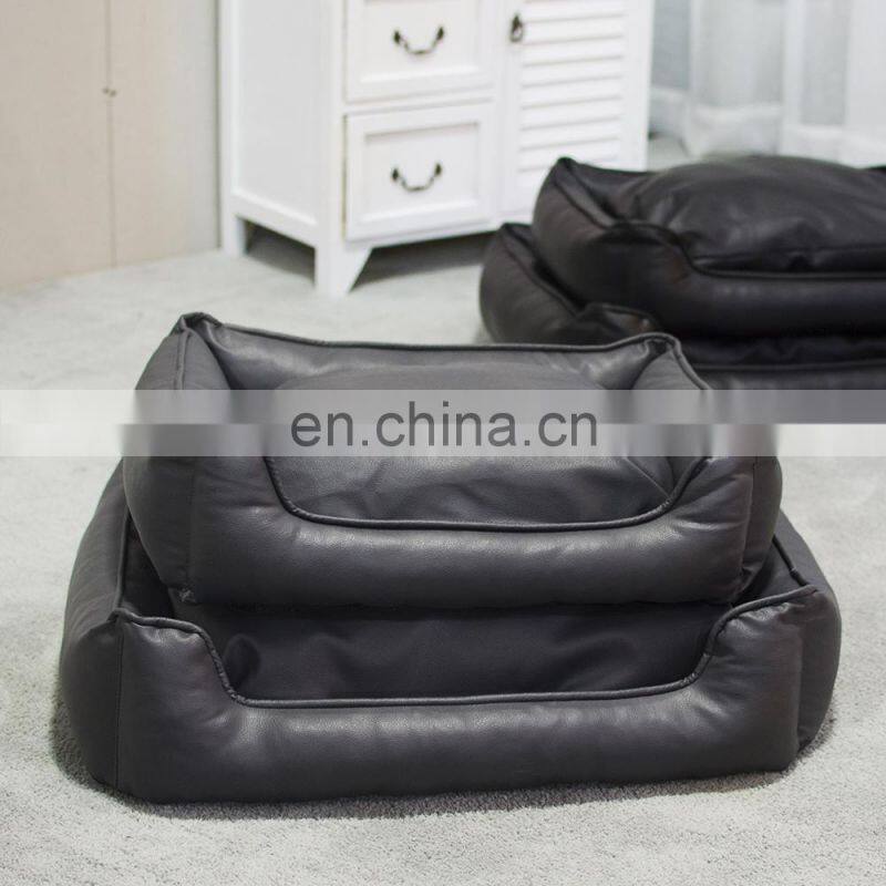 High Quality Multifunction Warm Large Wholesale Waterproof Luxury Acrylic Pet House Outdoor Memory Foam Washable Dog Bed