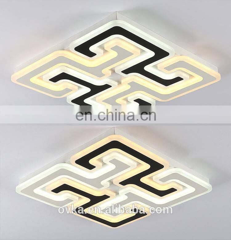 Simple household acrylic led ceiling light