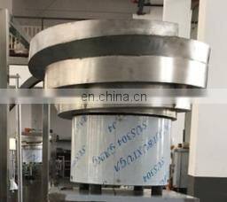 Automatic production line for sauce bottle filling capping and labeling machine